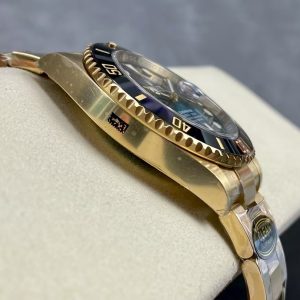 Rolex Submariner Yellow Gold Steel Black Dial