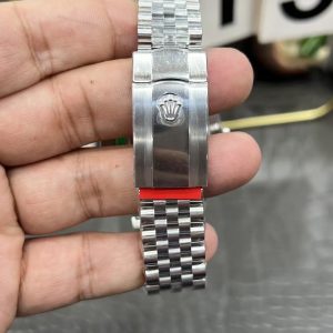 Super Clone Rolex Datejust 41mm, Grey Rhodium Diamond Dial, Jubilee 126334-0006 Mint 2022