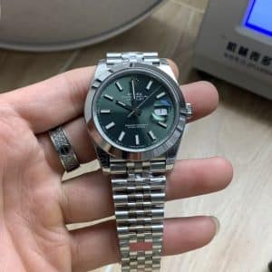 Datejust Jubilee Steel Mint Green Dial
