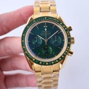 Omega Speedmaster “Green Dial Gold Edition” Replica
