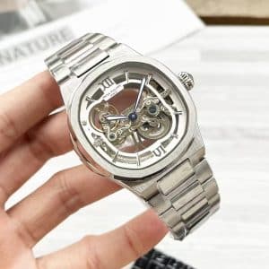 Patek Philippe Nautilus Skeleton Carbon Super Clone Replica