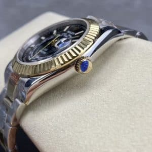 DIW World Timer Two-Tone Black Dial