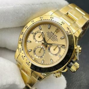 Yellow Gold Champagne Dial