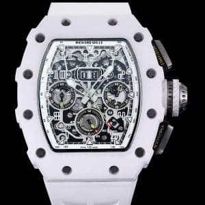 Richard Mille RM11-03 White Ceramic — ZF Factory 1:1 Super Clone