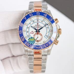 Replica KB Factory Rolex Yacht-Master II (Rolesor Blue Bezel Edition)