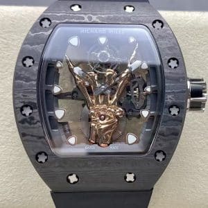 Richard Mille RM52-06 Skull Tourbillon — Carbon TPT Edition