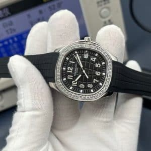 Patek Philippe Aquanaut Black Diamond Bezel Super Clone