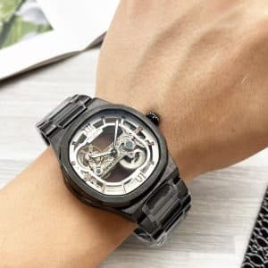 Patek Philippe Nautilus Skeleton Carbon Super Clone Replica