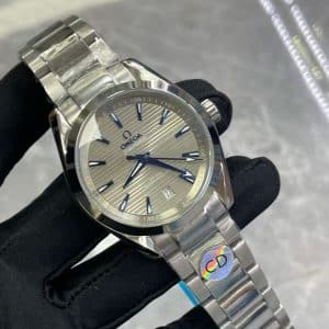 Replica Omega Seamaster Aqua Terra Silver Teak Dial — CD Factory Edition