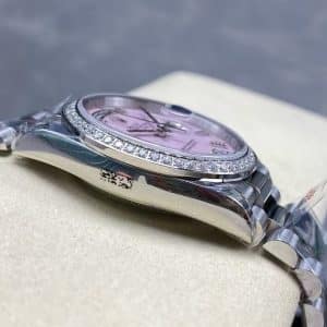 40 Pink Diamond Roman Dial