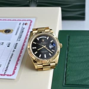 Black Baguette Dial