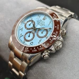Ice Blue Arabic Dial