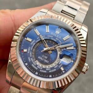 Rolex Sky-Dweller 326934 Silver Dial 42mm — Clean Factory Super Clone