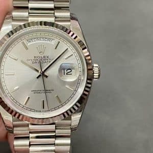 Rolex Day-Date 40 Silver Dial