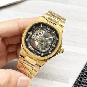 Patek Philippe Nautilus Skeleton Carbon Super Clone Replica
