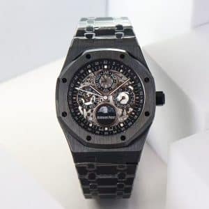 KB Factory Audemars Piguet Royal Oak Perpetual Calendar — Black Ceramic Skeleton Edition (1:1 Super Clone)