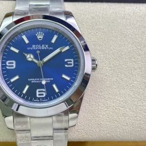 Explorer I Blue Dial
