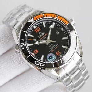Replica Omega Seamaster Planet Ocean 600M Black & Orange — KB Factory Edition