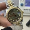 Datejust 31 mm Olive Green Diamond Dial Jubilee 278273 Full Set