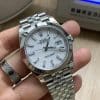 Rolex Datejust 41 – 126300 Smooth White Dial Jubilee Bracelet (Pre-Owned 2025)