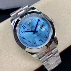 Ice Blue Arabic Dial