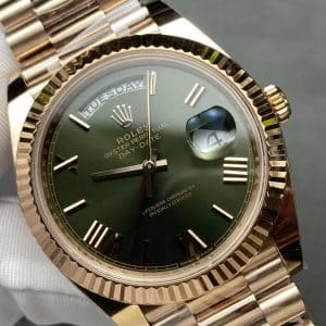 Green Dial in Everose Gold