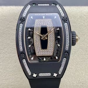 RM 07-01 Black Ceramic Diamond Edition — The Elegance of Power