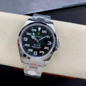 Air-King 126900 40mm Black Arabic Dial