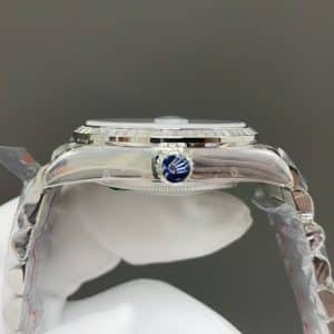 Rolex Day-Date 40 Ice Blue Roman Dial with Diamond Bezel