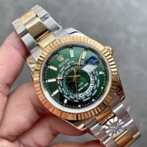 Sky-Dweller Two-Tone Green Dial 42mm
