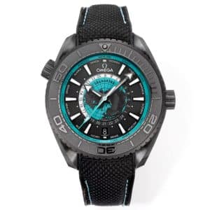 Omega Seamaster Aqua Terra Worldtimer “Black & Cyan” — KB Factory Edition Replica