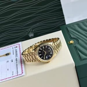 Black Baguette Dial