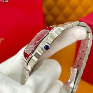 ZF Factory Cartier Replica Santos De Cartier Blue Dial