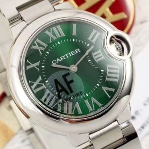 AF Factory Cartier Ballon Bleu Super Clone – Green Dial Edition (Model CRW6920084)