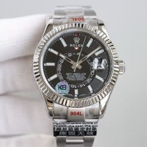Rolex Sky-Dweller 326934 Black Dial 42mm — Clean Factory Super Clone