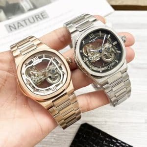 Patek Philippe Nautilus Skeleton Carbon Super Clone Replica