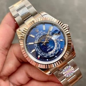 Rolex Sky-Dweller 326934 Silver Dial 42mm — Clean Factory Super Clone