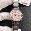 AF Factory Cartier Ballon Bleu Super Clone – Pink Sunburst Dial Edition (Model CRW6900162)