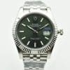 Rolex Datejust 41 Steel White Gold Mint Green Dial Automatic Watch 126334