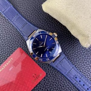 Omega Constellation Co-Axial Master Chronometer 41mm – TW Factory 1:1 Super Clone (Blue Ceramic & Leather Edition)