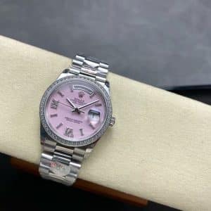 40 Pink Diamond Roman Dial