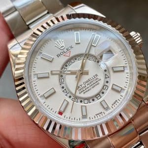Rolex Sky-Dweller 326934 Silver Dial 42mm — Clean Factory Super Clone