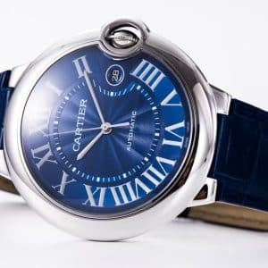 AF Factory Cartier Ballon Bleu Super Clone – Blue Dial Leather Strap Edition (Model CRW6900065)