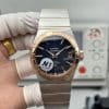 Omega Constellation Co-Axial Master Chronometer 41mm – N1 Factory 1:1 Super Clone (Blue Textured Dial, Rose Gold Bezel Edition)