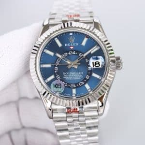 Blue Dial Jubilee Bracelet