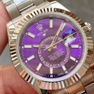 Rolex Sky-Dweller 326934 Purple Dial – Clean Factory Custom Super Clone