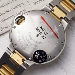 AF Factory Cartier Ballon Bleu Super Clone – Two-Tone Silver & Gold Edition (Model CRW6900365)