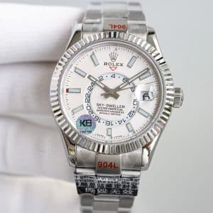 Rolex Sky-Dweller 326934 White Dial 42mm — Clean Factory Super Clone