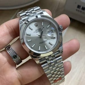 Silver Dial Jubilee Bracelet