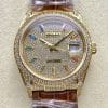 Rainbow Pave Diamond Dial